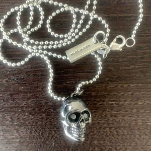 Marc jacobs long skull necklace